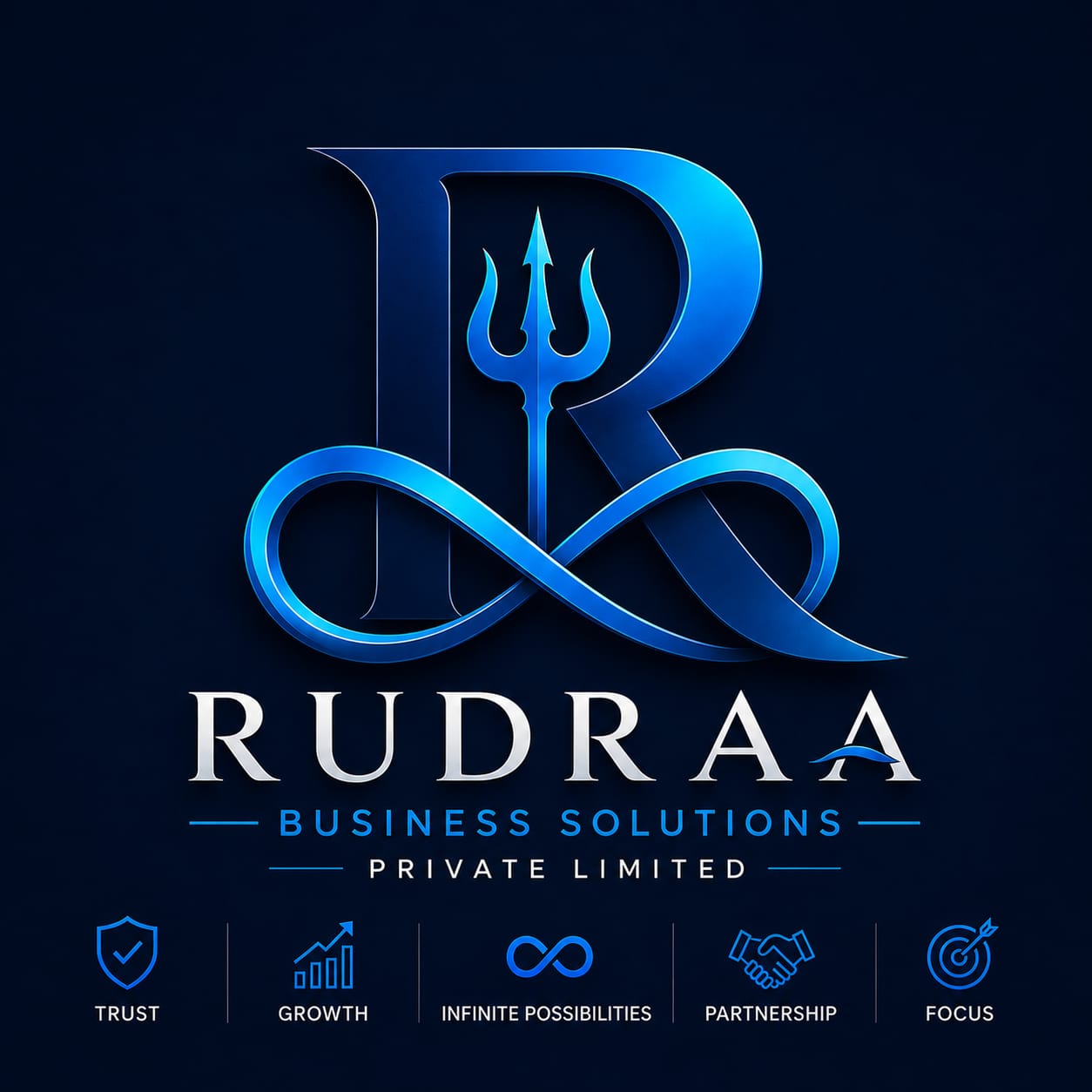 Rudraa Cash Logo